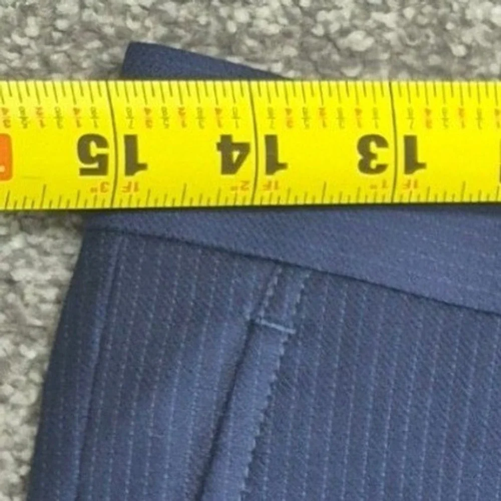 NWT John Varvatos Suit Mens 36R Blue Pinstripe Bedford Wool Blazer Pants 29W
